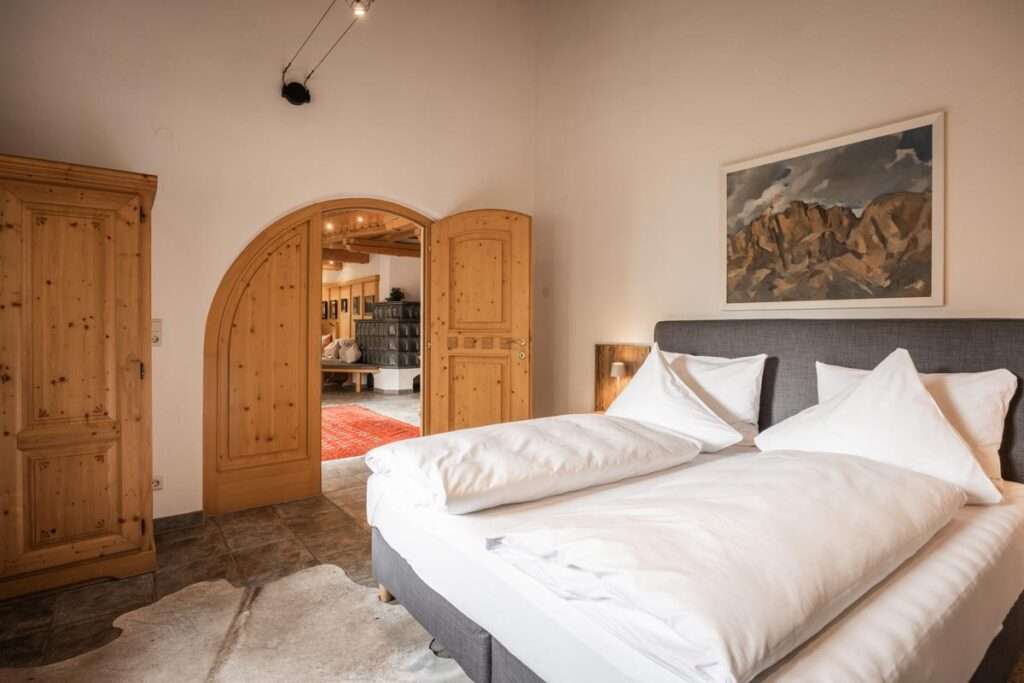 Schlafzimmer im Landhaus Moritz