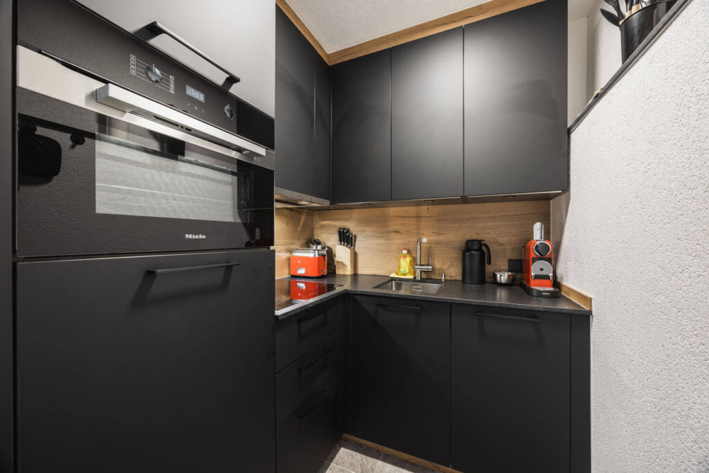 Kitchen at Wilderer Apartment