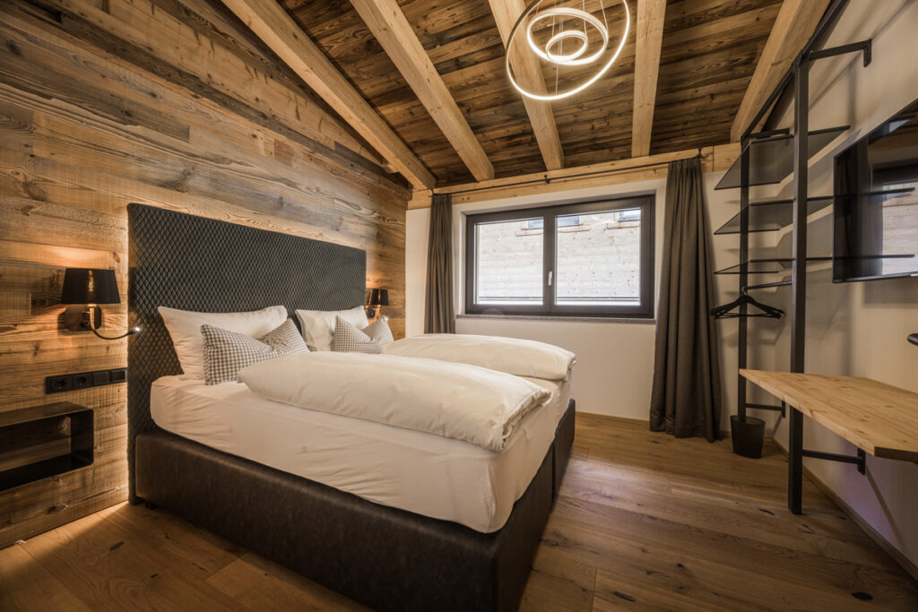 Bedroom at Wilderer Chalets